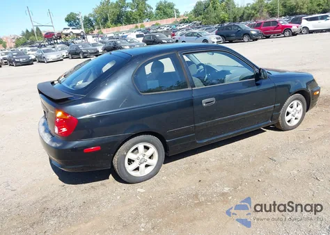 2004 Hyundai Accent Gl/Gt из США, поврежденный, VIN KMHCG35C94U279813
